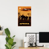 Afrika poster (Thuiskantoor)