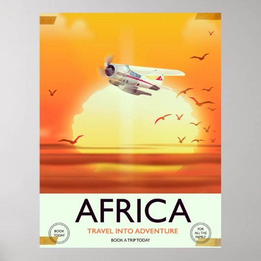 Afrika Poster (Voorkant)