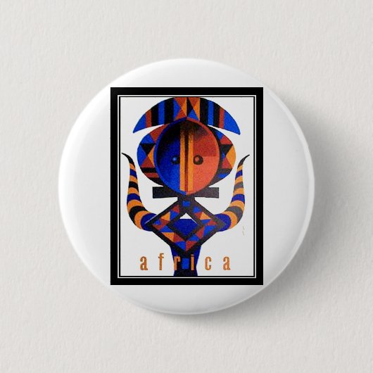 Afrika producten ronde button 5,7 cm (Voorkant)