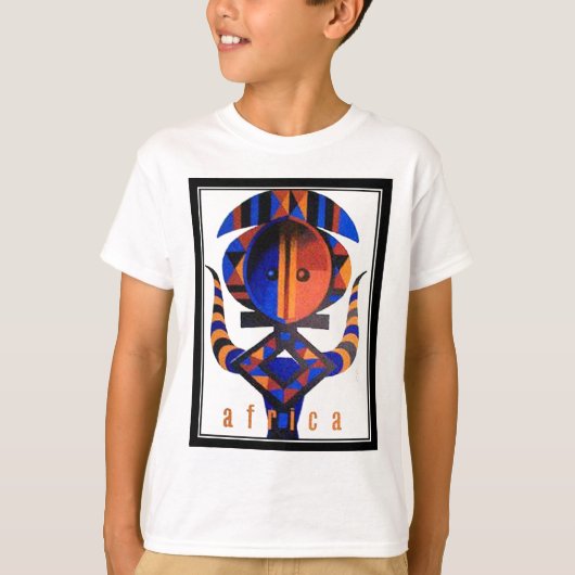 Afrika producten t-shirt (Voorkant)