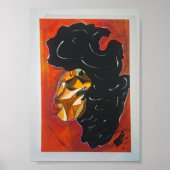afrika red poster (Voorkant)