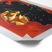 afrika red poster (Hoek)