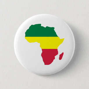 Afrika Reggae Ronde Button 5,7 Cm