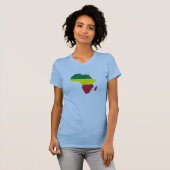 Afrika Reggae T-shirt (Voorkant volledig)