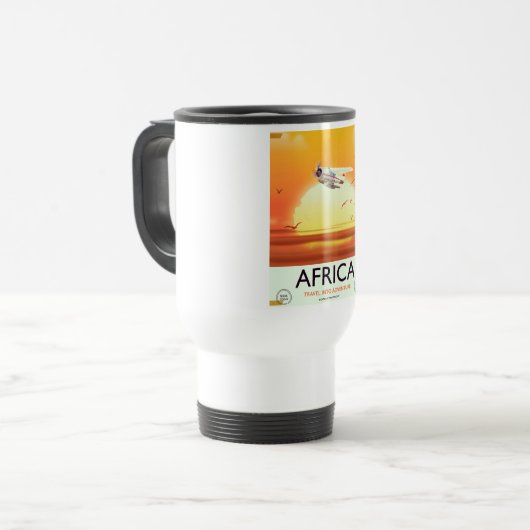 Afrika Reisbeker (Voorkant links)