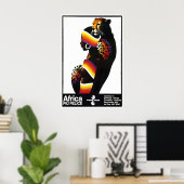Afrika Reisposter Afrikaanse Muur Kunstprint Poster (Thuiskantoor)