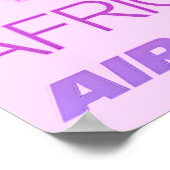 Afrika Reisposter Air Afrique Print Afrikaanse Kun (Hoek)