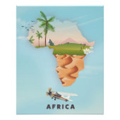 Afrika Reisposter Perfect Poster (Voorkant)