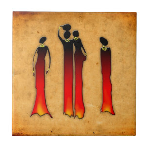 Afrika retro  cadeaus 26 tegeltje