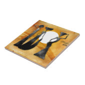 Afrika retro  cadeaus 28 tegeltje (Zijkant)