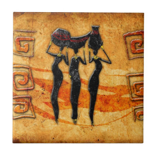 Afrika retro cadeaus 36 tegeltje