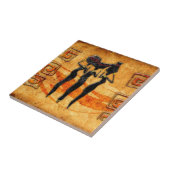 Afrika retro  cadeaus 36 tegeltje (Zijkant)