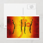 Afrika retro geschenken 23 briefkaart (Voorkant / Achterkant)