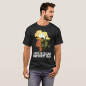 Afrika roept het Afrikaanse continent in kaart T-shirt (Voorkant volledig)