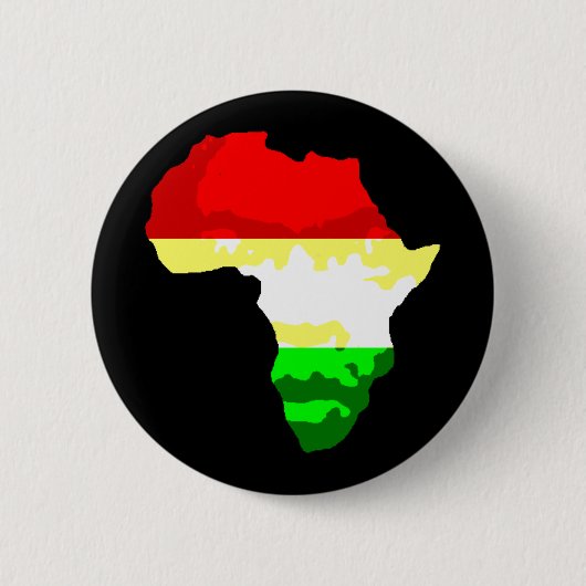 Afrika Ronde Button 5,7 Cm (Voorkant)