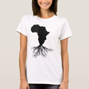 Afrika Roots Springbok Bokke Zuid-Afrika Vintage T-shirt