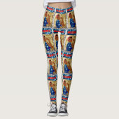afrika rosie de riveter - leggings (Voorkant)
