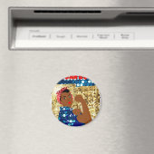 afrika rosie de riveter magneet (Insitu (Vaatwasser))