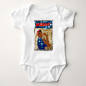 afrika rosie de riveter romper (Voorkant)