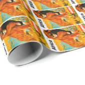 Afrika ~ Sabena Cadeaupapier (Rol Hoek)