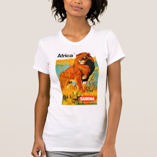 Afrika ~ Sabena T-shirt (Voorkant)