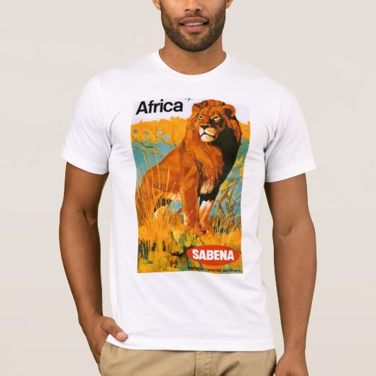 Afrika ~ Sabena T-shirt (Voorkant)
