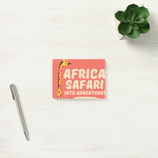Afrika Safari Avontuur! Post-it® Notes (Kantoor)