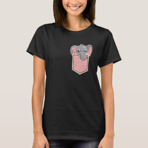 Afrika Safari Dier Zak Baby Olifant T-shirt