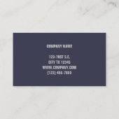 Afrika safari dieren in het wild majestueuze leeuw visitekaartje (Achterkant)