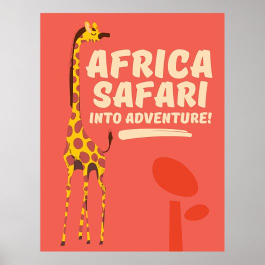 Afrika Safari In Aventuur! Poster (Voorkant)