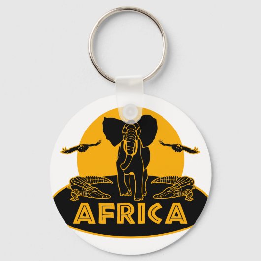 afrika safari sleutelhanger (Voorkant)