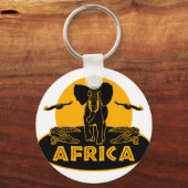 afrika safari sleutelhanger (Voorkant)