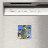 Afrika, Seychellen, La Digue-eiland. Graniet 2 Magneet (Insitu (Vaatwasser))