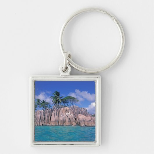 Afrika, Seychellen, Praslin-eiland, St. Pierre Sleutelhanger (Voorkant)