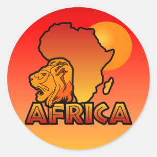 Afrika stickers