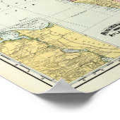 Afrika, Suezkanaal Poster (Hoek)