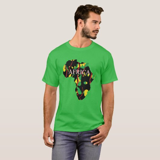 Afrika T-shirt (Voorkant volledig)