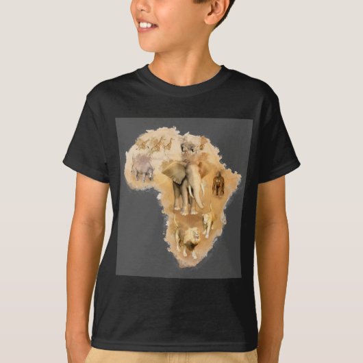 Afrika T-shirt (Voorkant)