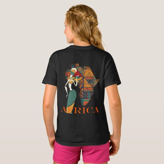 Afrika T-shirt (Achterkant volledig)