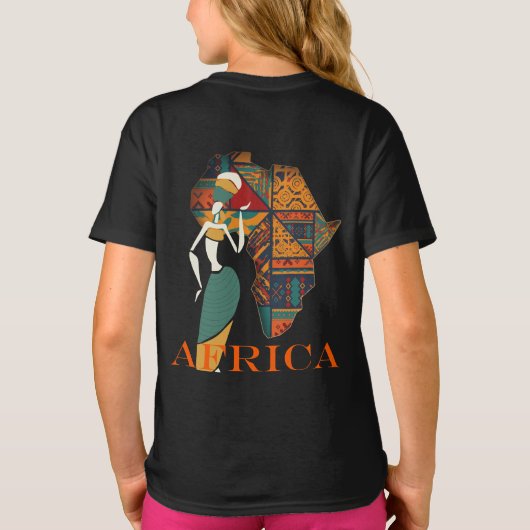 Afrika T-shirt (Achterkant)