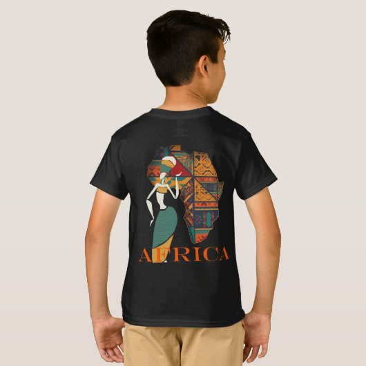 Afrika T-shirt (Achterkant volledig)