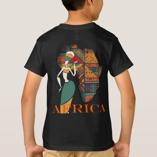 Afrika T-shirt (Achterkant)