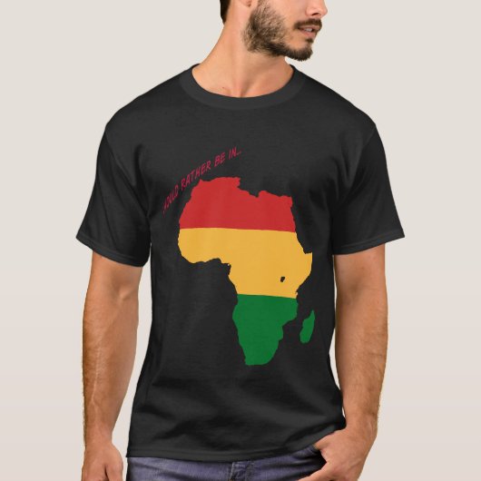 Afrika T-shirt (Voorkant)