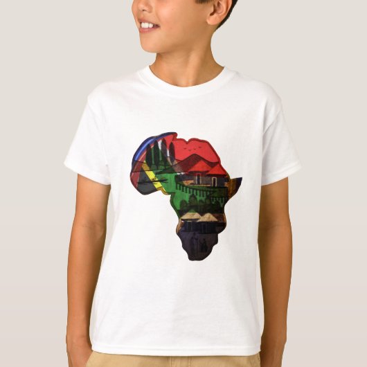 Afrika T-shirt (Voorkant)