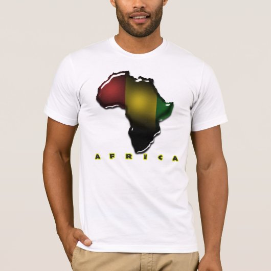 Afrika T-Shirten T-shirt (Voorkant)