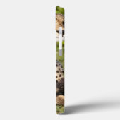 Afrika. Tanzania. Jachtluipaard moeder en welpen 2 Case-Mate iPhone Case (Achterkant / Links)