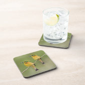 Afrika. Tanzania. Little Bee Eaters op Manyara Drankjes Onderzetter (Rechterzijde)