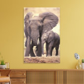 Afrika, Tanzania, Nationaal park Tarangire. 2 Canvas Afdruk (Insitu (Woonkamer))