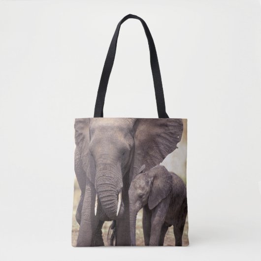 Afrika, Tanzania, Nationaal Park Tarangire Tote Bag (Voorkant)