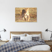 Afrika, Tanzania, Serengeti. leeuwen en leeuwen Canvas Afdruk (Insitu (Slaapkamer))